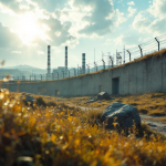 Immagine che illustra la gestione dei rifiuti nucleari