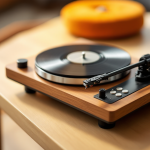 Giradischi Bluetooth Mersoco portatile in promozione