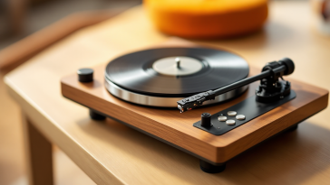 Giradischi Bluetooth Mersoco portatile in promozione