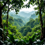 Gorilla del Congo mentre cerca tartufi nel terreno