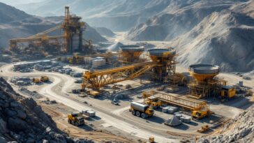 Mappa delle risorse di terre rare in Cina