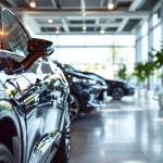 Auto ibride in esposizione per la guida all'acquisto