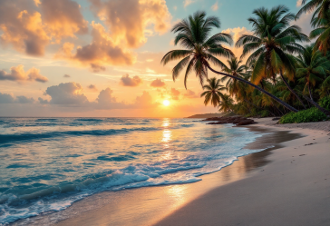 Immagine dell'Isola dei Famosi con concorrenti in azione