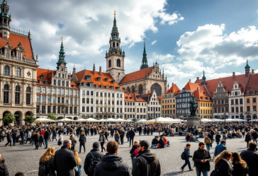 Marine Le Pen in un evento del Rassemblement National