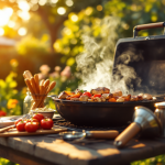 Barbecue a carbone pronti per la grigliata estiva