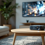 Mini proiettore portatile Gaimoo disponibile su Amazon