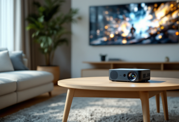 Mini proiettore portatile Gaimoo disponibile su Amazon