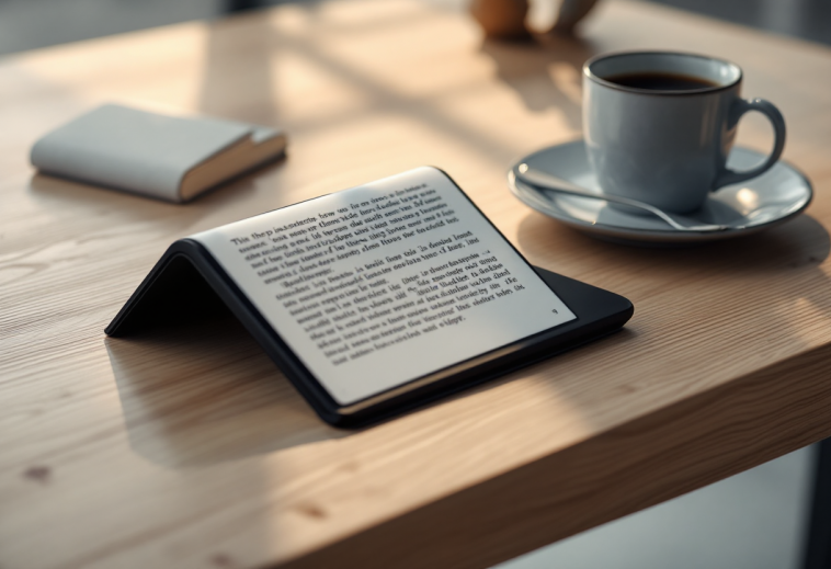 MooInk V, primo lettore ebook con display eink pieghevole