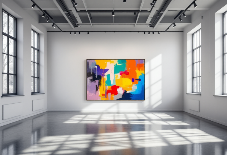 Immagine di una mostra fotografica in Italia ed Europa