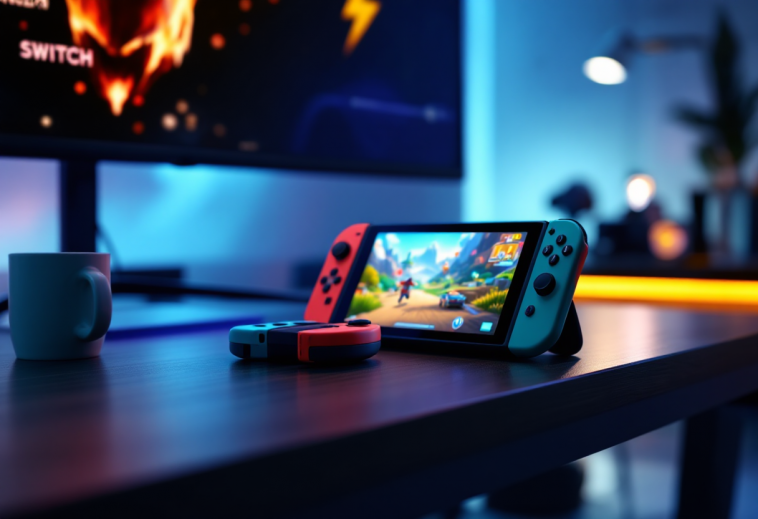 Nintendo Switch 2 con nuove funzionalità e design
