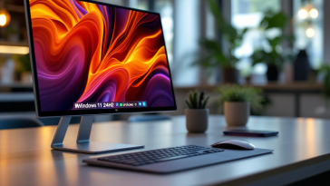 Immagine che illustra le novità di Windows 11 24H2