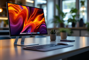 Immagine che illustra le novità di Windows 11 24H2