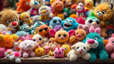 Peluche unici e bizzarri per collezionisti e appassionati