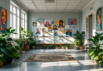 Immagine di un detenuto che utilizza la realtà virtuale