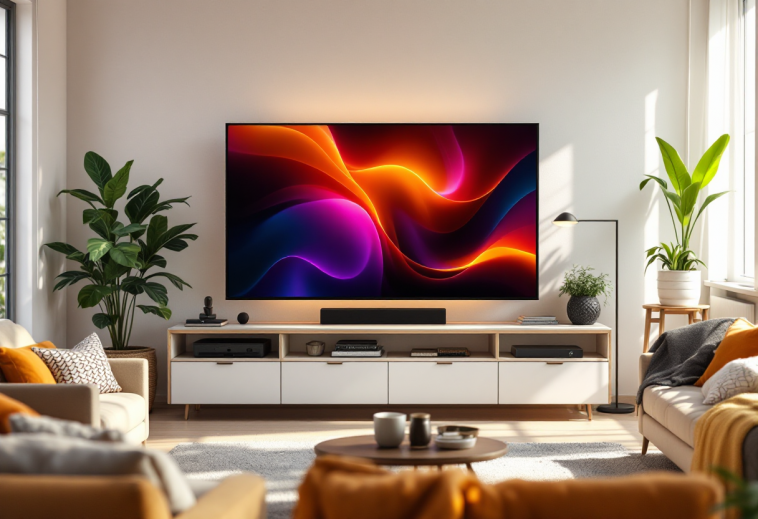 Logo di Tele In con sfondo digitale terrestre