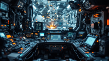 Robot in azione sulla Stazione Spaziale Internazionale