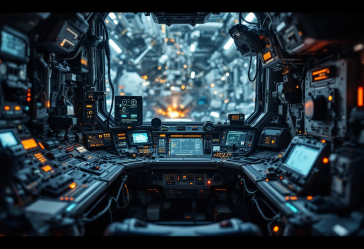 Robot in azione sulla Stazione Spaziale Internazionale