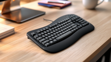 Tastiera wireless ergonomica Logitech Wave Keys in offerta