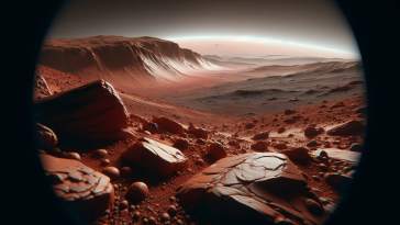 Immagine che rappresenta la terraformazione di Marte