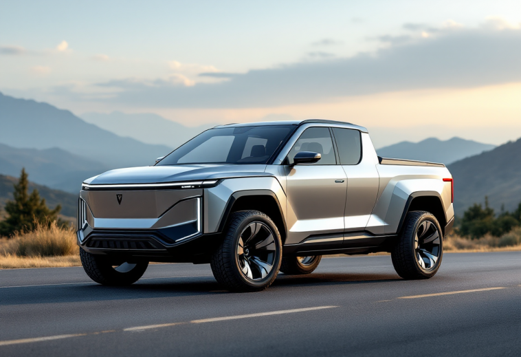 Nuovo Tesla Cybertruck Long Range in esposizione