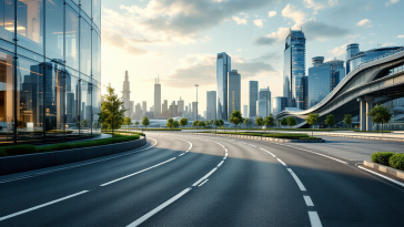 Logo Tesla con grafico in calo degli utili