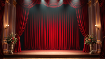 Immagine evocativa della femminilità nel teatro