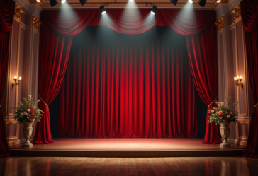 Immagine evocativa della femminilità nel teatro