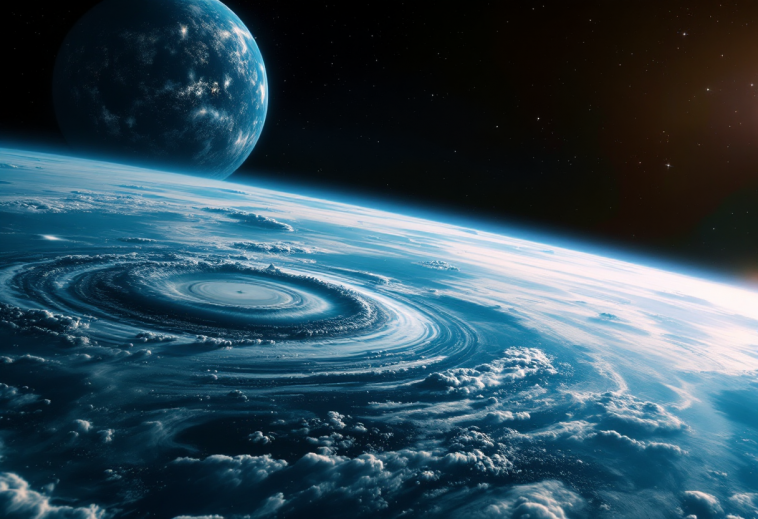 Immagine di Urano con dettagli sulla sua rotazione