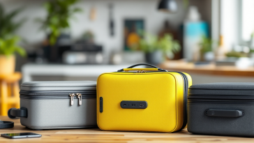 Valigie innovative con tecnologia avanzata per viaggiatori