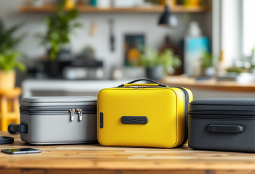 Valigie innovative con tecnologia avanzata per viaggiatori