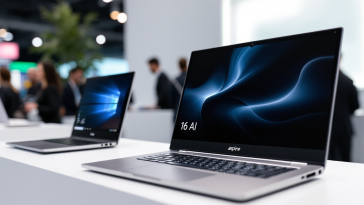 Acer presenta i notebook Aspire 14 AI e 16 AI al Computex 2023