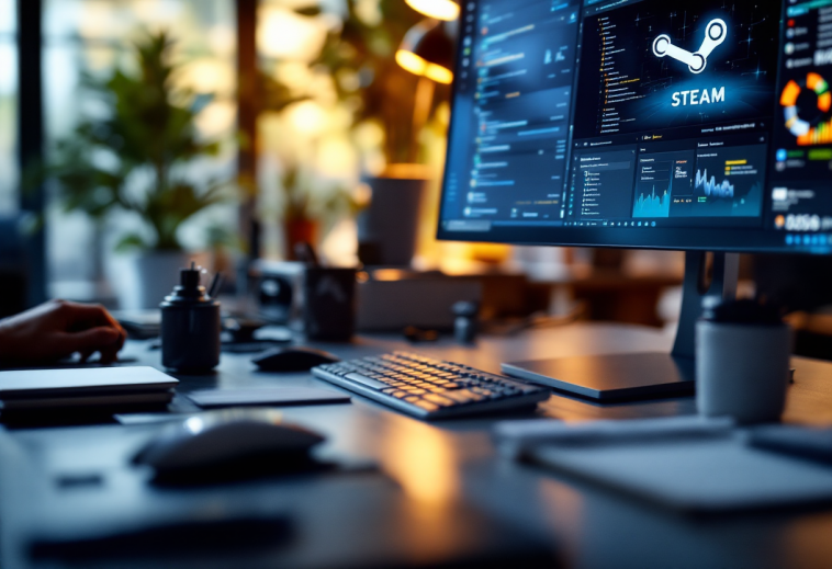 Screenshot dell'aggiornamento Steam di Valve con miglioramenti