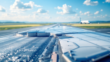 Innovativa ala integrata per aviazione commerciale