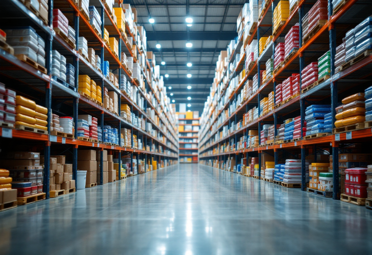 Robot Vulcan di Amazon che ottimizza la logistica