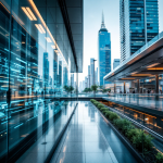 Logo Apple con simboli di sfide legali e legislative