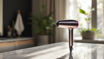 Asciugacapelli Dyson Supersonic in azione con design elegante