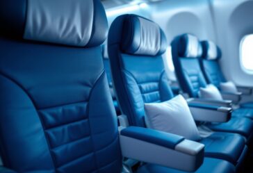 Modalità aereo attivata su uno smartphone in volo