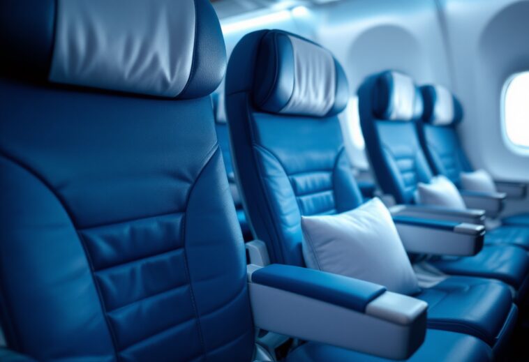 Modalità aereo attivata su uno smartphone in volo