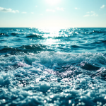 Balene che nuotano in un ecosistema marino vibrante