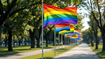 Bandiere rappresentative della comunità LGBT+