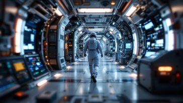 Scoperta di un batterio sulla stazione spaziale Tiangong