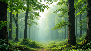 Immagine della missione Biomass per monitorare le foreste