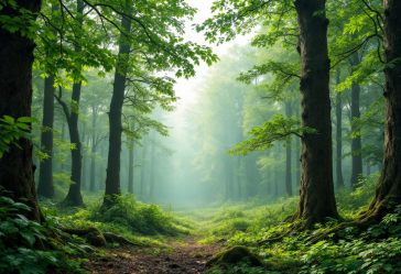 Immagine della missione Biomass per monitorare le foreste