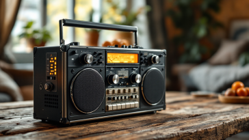 Boombox GB-001 con design vintage e tecnologia moderna