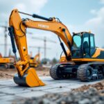 Ruspa elettrica gommata CNH Impact controllabile da remoto