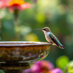 Colibrì di Anna in un contesto urbano