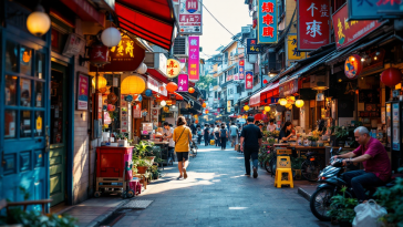 Immagine che rappresenta la vita quotidiana in Left-Handed Girl