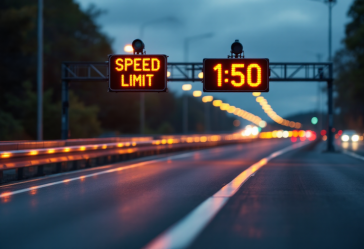 Immagine che rappresenta il concetto di limiti di velocità dinamici