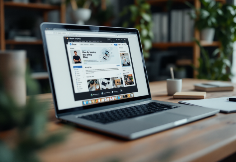 Immagine che rappresenta l'evoluzione dei blog nel tempo