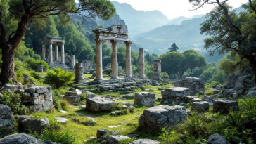 Immagine di eroi e divinità della mitologia greca